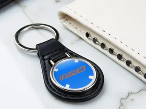 Rays Custom Leather Keyrings High-Quality Modern Tuning